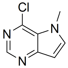 4-chloro-5-methyl-5H-pyrrolo[3,2-d]pyrimidine