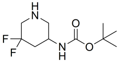 tert-butyl N-(5,5-difluoropiperidin-3-yl)carbamate