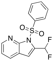 1-(benzenesulfonyl)-2-(difluoromethyl)-1H-pyrrolo[2,3-b]pyridine
