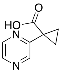 1-(pyrazin-2-yl)cyclopropane-1-carboxylic acid