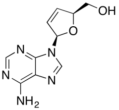 [(2S,5R)-5-(6-amino-9H-purin-9-yl)-2,5-dihydrofuran-2-yl]methanol
