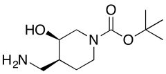cis-1-boc-4-aminomethyl-3-hydroxypiperidine