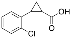2-(2-chlorophenyl)cyclopropane-1-carboxylic acid