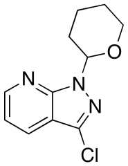 3-chloro-1-(oxan-2-yl)-1H-pyrazolo[3,4-b]pyridine