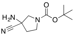 tert-butyl 3-amino-3-cyanopyrrolidine-1-carboxylate
