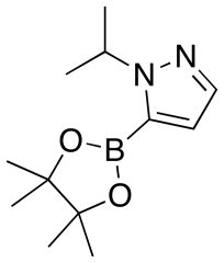 1-(propan-2-yl)-5-(tetramethyl-1,3,2-dioxaborolan-2-yl)-1H-pyrazole
