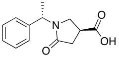 (3S)-5-oxo-1-[(1S)-1-phenylethyl]pyrrolidine-3-carboxylic acid