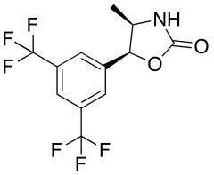 (4R,5S)-5-[3,5-bis(trifluoromethyl)phenyl]-4-methyl-1,3-oxazolidin-2-one