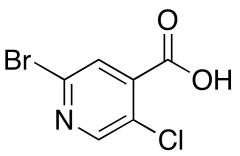 2-bromo-5-chloropyridine-4-carboxylic acid