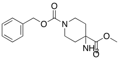 1-benzyl 4-methyl 4-aminopiperidine-1,4-dicarboxylate