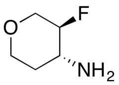 (3S,4R)-3-fluorooxan-4-amine hydrochloride