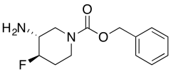 benzyl trans-3-amino-4-fluoropiperidine-1-carboxylate