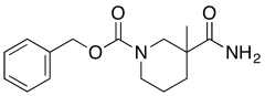 benzyl 3-carbamoyl-3-methylpiperidine-1-carboxylate