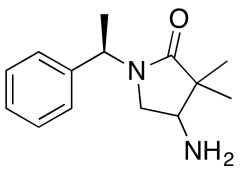 4-amino-3,3-dimethyl-1-[(1R)-1-phenylethyl]pyrrolidin-2-one