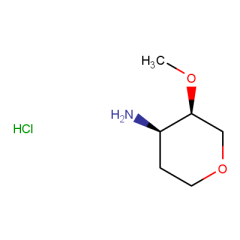 (3R,4R)-3-methoxyoxan-4-amine hydrochloride