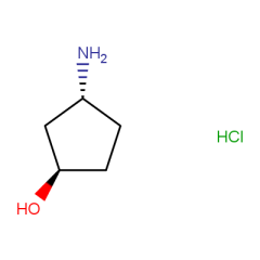 (1R,3R)-3-aminocyclopentan-1-ol hydrochloride
