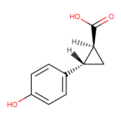 (1S,2S)-rel-2-(4-hydroxyphenyl)cyclopropane-1-carboxylic acid