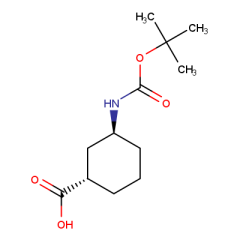 (1S,3S)-3-{[(tert-butoxy)carbonyl]amino}cyclohexane-1-carboxylic acid