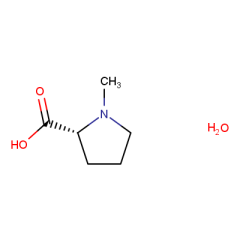 (2R)-1-methylpyrrolidine-2-carboxylic acid hydrate