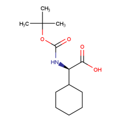 (2R)-2-{[(tert-butoxy)carbonyl]amino}-2-cyclohexylacetic acid