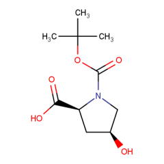 (2S,4S)-1-[(tert-butoxy)carbonyl]-4-hydroxypyrrolidine-2-carboxylic acid