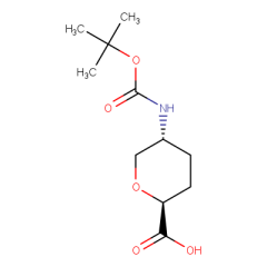 (2S,5R)-5-{[(tert-butoxy)carbonyl]amino}oxane-2-carboxylic acid