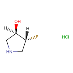 (3R,4R)-4-fluoropyrrolidin-3-ol hydrochloride