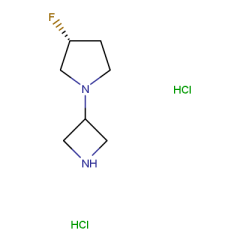 (3R)-1-(azetidin-3-yl)-3-fluoropyrrolidine dihydrochloride
