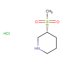 (3R)-3-methanesulfonylpiperidine hydrochloride