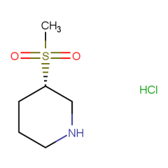 (3S)-3-methanesulfonylpiperidine hydrochloride