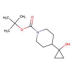 tert-butyl 4-(1-hydroxycyclopropyl)piperidine-1-carboxylate