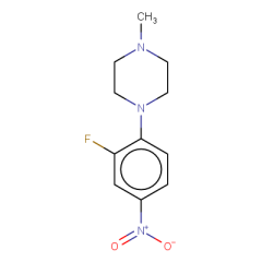 1-(2-fluoro-4-nitrophenyl)-4-methylpiperazine