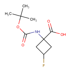1-{[(tert-butoxy)carbonyl]amino}-3-fluorocyclobutane-1-carboxylic acid