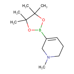 1-methyl-5-(tetramethyl-1,3,2-dioxaborolan-2-yl)-1,2,3,6-tetrahydropyridine