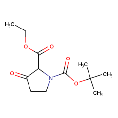 1-tert-butyl 2-ethyl 3-oxopyrrolidine-1,2-dicarboxylate