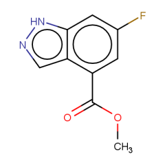 methyl 6-fluoro-1H-indazole-4-carboxylate
