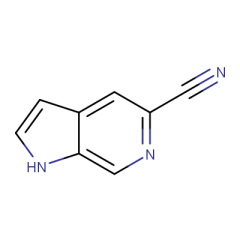 1H-pyrrolo[2,3-c]pyridine-5-carbonitrile