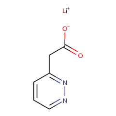 2-(pyridazin-3-yl)acetic acid lithium salt