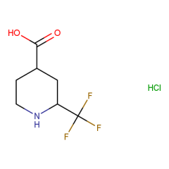 2-(trifluoromethyl)piperidine-4-carboxylic acid hydrochloride
