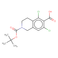 2-[(tert-butoxy)carbonyl]-5,7-dichloro-1,2,3,4-tetrahydroisoquinoline-6-carboxylic acid