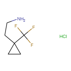 2-[1-(trifluoromethyl)cyclopropyl]ethan-1-amine hydrochloride