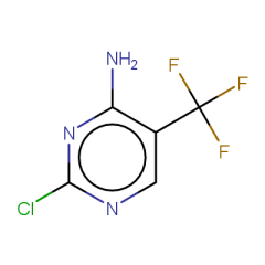 2-chloro-5-(trifluoromethyl)pyrimidin-4-amine