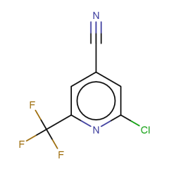2-chloro-6-(trifluoromethyl)pyridine-4-carbonitrile