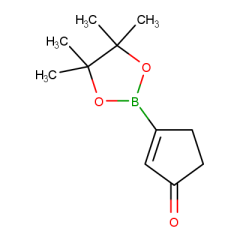 3-(4,4,5,5-tetramethyl-1,3,2-dioxaborolan-2-yl)cyclopent-2-en-1-one