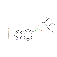 2-trifluoromethyl-5-(4,4,5,5-tetramethyl-1,3,2-dioxaborolan-2-yl)-1H-indole