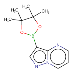 3-(tetramethyl-1,3,2-dioxaborolan-2-yl)pyrazolo[1,5-a]pyrimidine