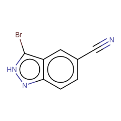 3-bromo-1H-indazole-5-carbonitrile