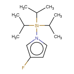 3-fluoro-1-[tris(propan-2-yl)silyl]-1H-pyrrole