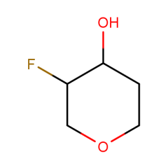 3-fluorooxan-4-ol