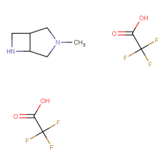 3-methyl-3,6-diazabicyclo[3.2.0]heptane bis(2,2,2-trifluoroacetate)
